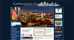 Desktop Screenshot of gaysavannah.com
